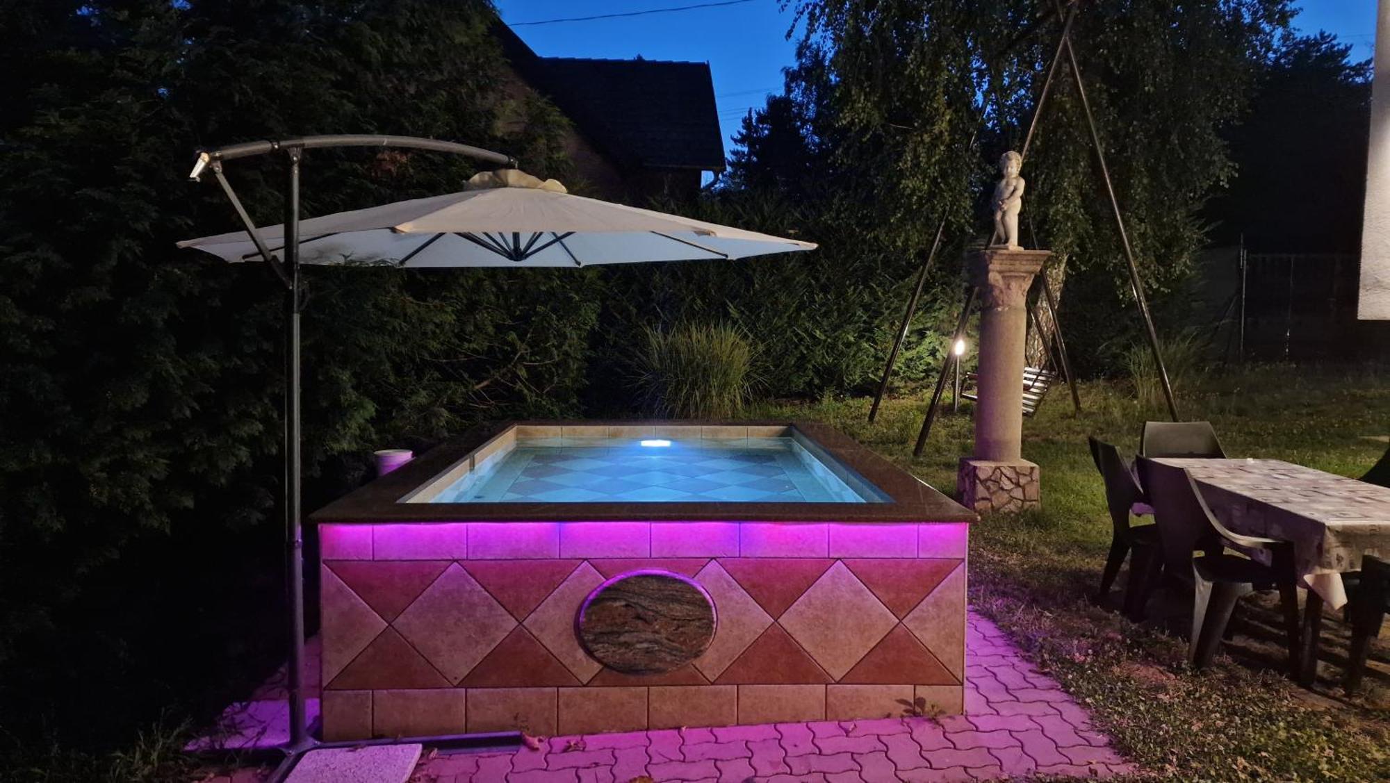 Pilis Hills View Deluxe House With Pool & Ac Near Bp Villa Pilisszentivan ภายนอก รูปภาพ